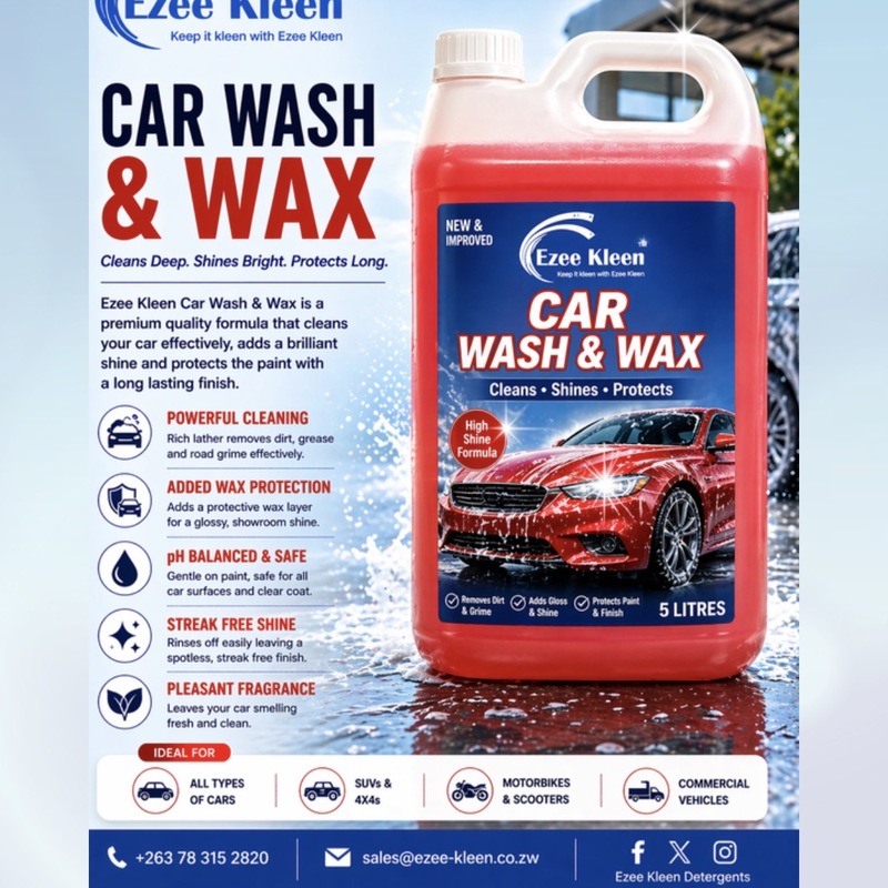 car wash and wax